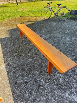 Banco de madera exterior