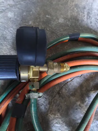 Juego mangueras soplete y manorreductor