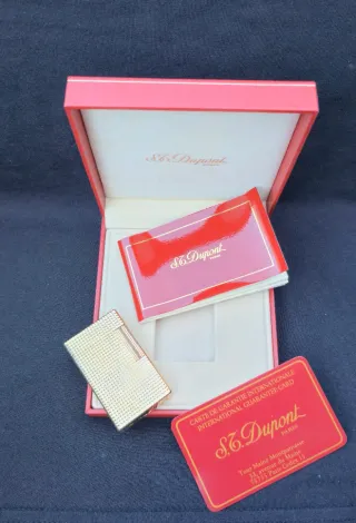 S.T. Dupont Ligne 1 NOS con estuche y certificado.