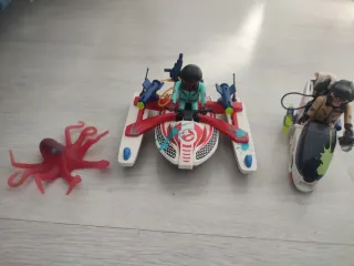 Playmobil Cazafantasmas Moto Acuática y Moto