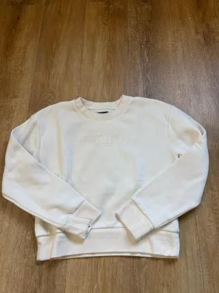 Felpa Guess bianca EST 1981