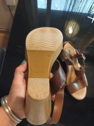 Sandalias de verano tacón ancho