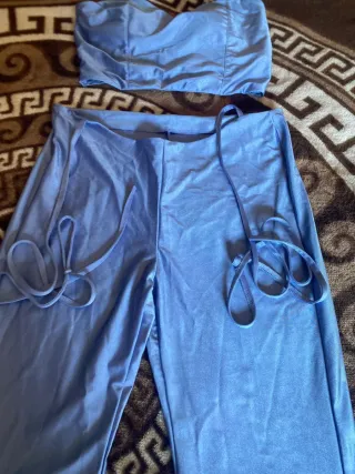 2 Conjuntos mujer top y pantalón flare