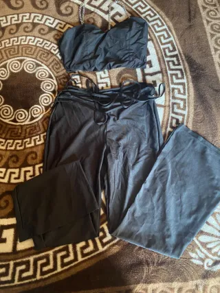 2 Conjuntos mujer top y pantalón flare