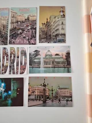 Lote 10 Postales Madrid