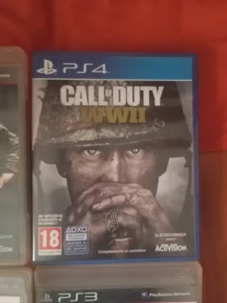 Lote 5 Juegos Call of Duty PS3 y PS4