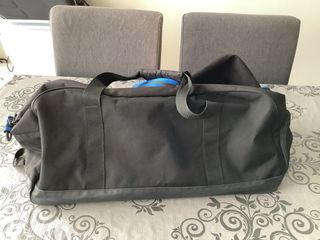 Bolsa Deporte Adidas Grande Negra-Azul