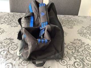 Bolsa Deporte Adidas Grande Negra-Azul