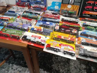 Collezione di camion in scala