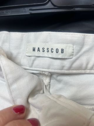 Pantalones vaqueros marfil