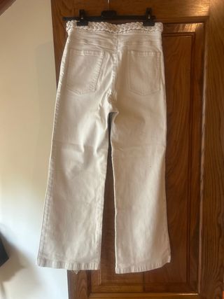 Pantalones vaqueros marfil