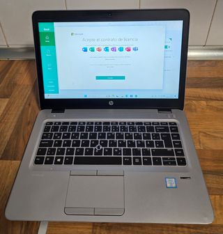 Ordenador portátil HP i7 sexta generación 8RAM