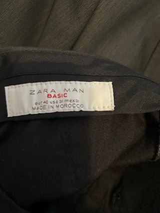 Traje de hombre gris