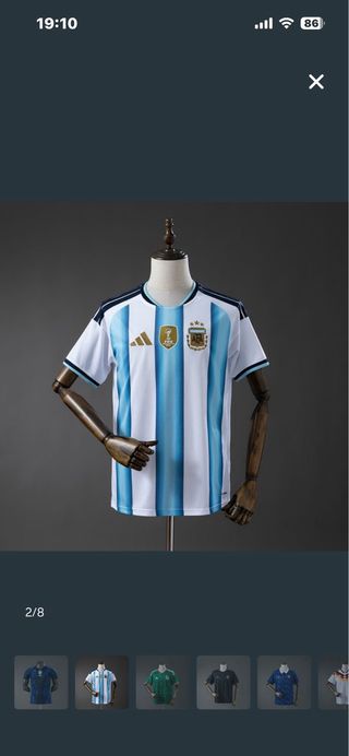 Camisetas Mundial