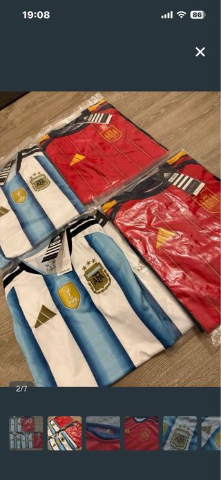 Camisetas Mundial