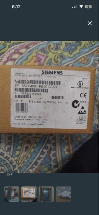 MICROMASTER 4 + CP 342-5 SIMATIC NET NUEVO