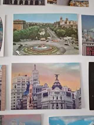 Lote 14 Postales Vintage Madrid