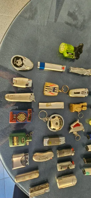 Lote de mecheros coleccionables