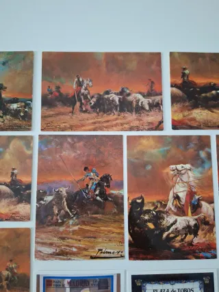Lote 15 postales taurinas