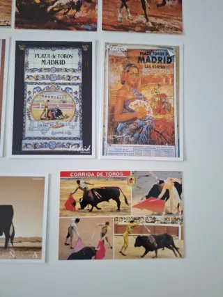 Lote 15 postales taurinas