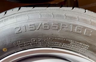Llantas Transporter T5-T6-T6.1 (4 unidades)