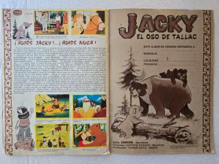 Album COMPLETO Jacky El Oso de Tallac Danone