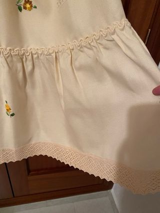 Refajo Huertana Bordado Delantal