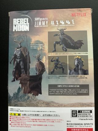 Action Figure Jimmy Rebel Moon Bandai SH Figuarts