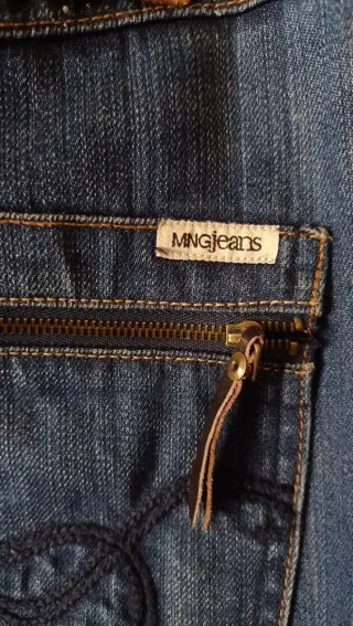 Falda vaquera Mango Jeans azul