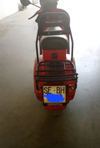 Vespa PK125 XL Roja