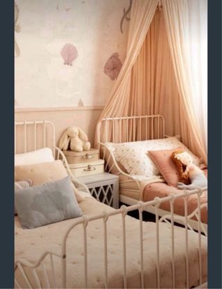 Mesita de noche Harlequin madera