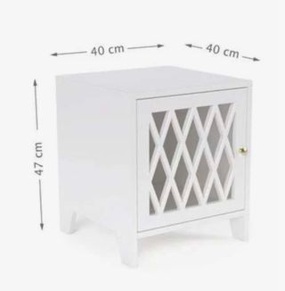 Mesita de noche Harlequin madera