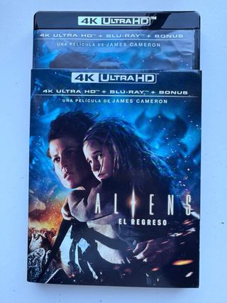 Alien 1 y Aliens 2(Slipcover) 4K + Blu-ray Pack