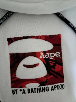Felpa Bape A Bathing Ape bianca