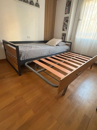 Cama nido individual convertible a doble