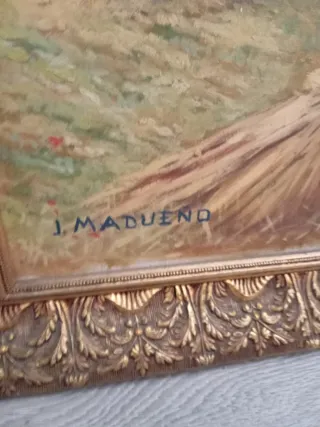 Cuadro Grande Paisaje Castillo