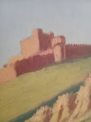 Cuadro Grande Paisaje Castillo