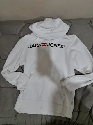 Felpa Jack & Jones bianca