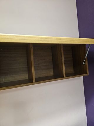 Habitación juvenil madera y tela