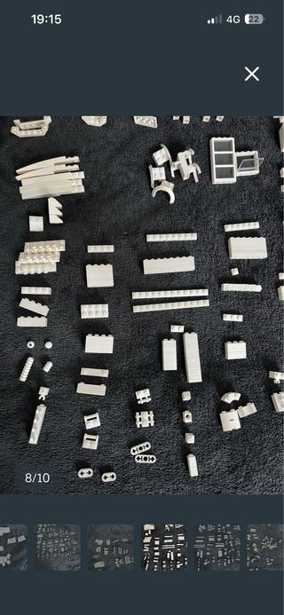 Lego Pezzi Bianchi