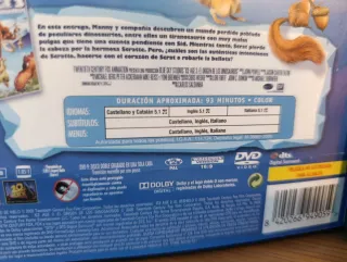 Pack Ice Age Trilogía + Ice Age 4 DVD
