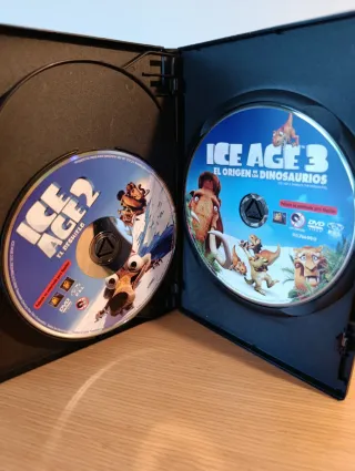 Pack Ice Age Trilogía + Ice Age 4 DVD