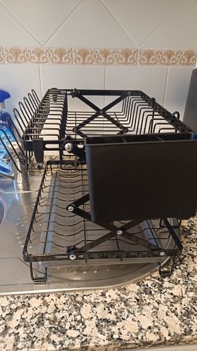 Escurridor platos 2 niveles nuevo con bandejas