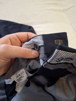 Pantalón chino azul marino