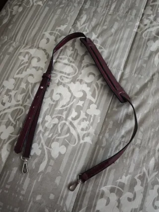 Bolso Parfois charol granate