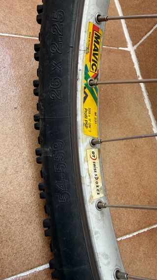 Rueda delantera 26 para freno en llanta