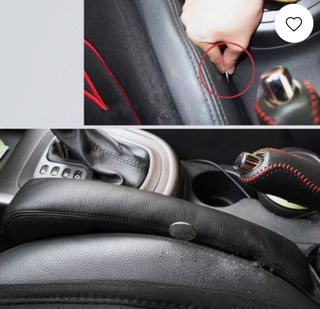 Relleno Asiento Coche Negro Cuero