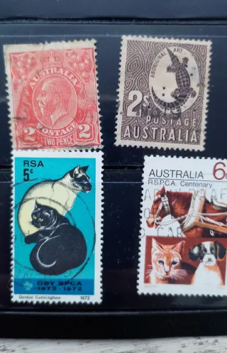 Sellos de Australia y Nueva Zelanda