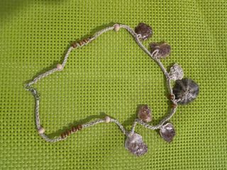Collar artesanal conchas naturales