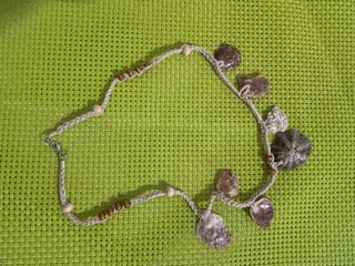 Collar artesanal conchas naturales
